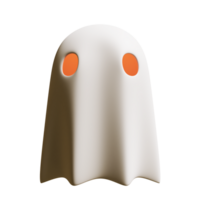 Halloween fantasma 3d rendere elemento png