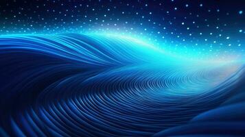 ola partícula onda de choque ondas ai generado foto