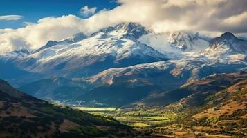 Europa Español sierra Nevada ai generado foto