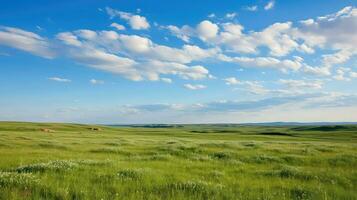 america prairie grasslands north ai generated photo