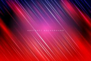 Abstract modern background gradient red and blue with light effect vector