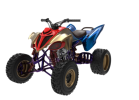 quad bike race isolated png