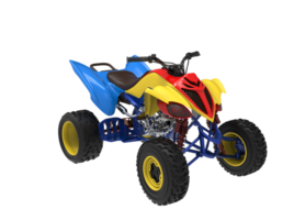 quad bike race isolated png