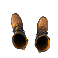 Boots shoes isolated 3d png