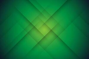 Green abstract background with geometric shapes gradient color vector