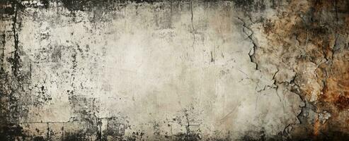 Urban Grunge Background - Gray Wall Texture with Rough Feel and Streetwise Atmosphere. Grunge wall texture background. Metropolis Grunge . Grunge hardness - abstract background with rough structure. photo