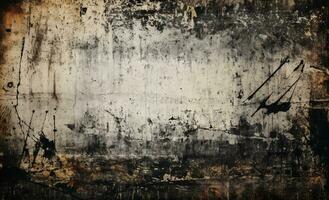 Urban Grunge Background - Gray Wall Texture with Rough Feel and Streetwise Atmosphere. Grunge wall texture background. Metropolis Grunge . Grunge hardness - abstract background with rough structure. photo