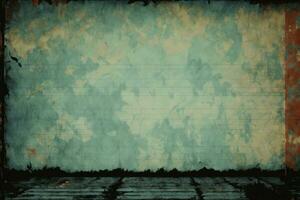 grunge film background. AI generated photo