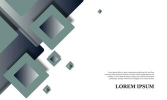 Gradient abstract rounded rectangle background. vector