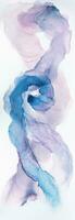 Ink colors are amazingly bright, luminous, translucent, free-flowing, and dry quickly. Abstract artwork. Trendy wallpaper. Natural pattern, luxury. Art for your design project. Transparent creativity. photo