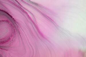 Alcohol ink sea texture. Abstract ocean art. Natural Luxury. Style incorporates the swirls of marble or the ripples of agate. Very beautiful red paint. photo
