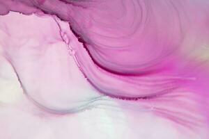 Alcohol ink sea texture. Abstract ocean art. Natural Luxury. Style incorporates the swirls of marble or the ripples of agate. Very beautiful red paint. photo