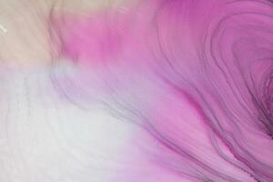 Alcohol ink sea texture. Abstract ocean art. Natural Luxury. Style incorporates the swirls of marble or the ripples of agate. Very beautiful red paint. photo