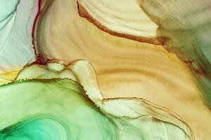 Alcohol ink. Artistic bright splash. Liquid artwork. Purple marble texture. Abstract ethereal swirl. Contemporary art. Abstract art background. Multicolored bright texture. Sophisticated illustration. photo