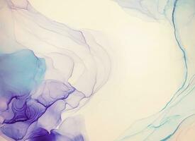 Alcohol ink sea texture. Contemporary art. Abstract art background. Multicolored bright texture. Fragment of artwork. Modern art. Inspired by the sky, as well as steam and smoke. Trendy wallpaper. photo