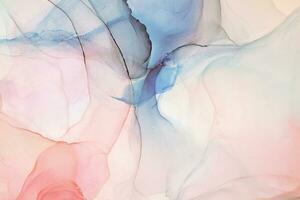 Abstract liquid painting background alcohol ink technique. the abstract ocean includes swirls of marble or ripples of agate. Luxurious fluid painting. photo