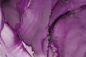 Ink colors are amazingly bright, luminous, translucent, free-flowing, and dry quickly. Abstract artwork. Trendy wallpaper. Natural pattern, luxury. Art for your design project. Transparent creativity. photo