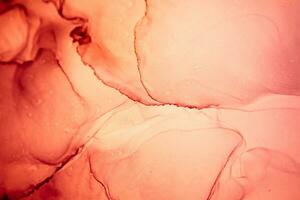 The picture is painted in alcohol ink. Creative abstract artwork made with translucent ink colors. Trendy wallpaper. Abstract painting, can be used as a background for wallpapers, posters, websites. photo