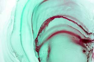 Part of original alcohol ink painting. Modern art. Abstract colorful background, wallpaper. Marble texture. Fluid Art for modern banners, ethereal graphic design. photo