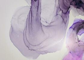 Ink colors are amazingly bright, luminous, translucent, free-flowing, and dry quickly. Abstract artwork. Trendy wallpaper. Natural pattern, luxury. Art for your design project. Transparent creativity. photo