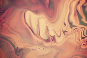 Closeup of the painting. Colorful abstract painting background. Highly-textured oil paint. High quality details. Marbling. Marble texture. Paint splash. Colorful fluid. photo