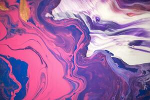 acrylic, paint, abstract. Closeup of the painting. Colorful abstract painting background. Highly-textured oil paint. High quality details. Marbling. Marble texture. Paint splash. Colorful fluid. photo