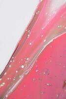Fluid ink abstract background. Multicolored bright texture. Abstract painting color texture. Modern futuristic pattern. Multicolor dynamic background. Artwork for create. photo