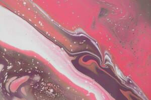 Fluid ink abstract background. Multicolored bright texture. Abstract painting color texture. Modern futuristic pattern. Multicolor dynamic background. Artwork for create. photo