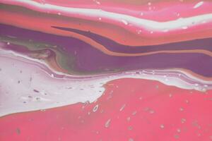 Fluid ink abstract background. Multicolored bright texture. Abstract painting color texture. Modern futuristic pattern. Multicolor dynamic background. Artwork for create. photo