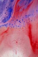 Fragment of multicolored texture painting. Abstract art background. oil on canvas. Rough brushstrokes of paint. Closeup of a painting by oil and palette knife. Highly-textured, high quality details. photo