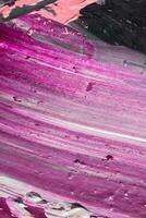 Painting in multicolored tones. Conceptual abstract painting. Closeup of a painting by oil and palette knife on canvas. photo