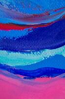 Closeup of abstract rough art painting texture, with oil brushstroke, pallet knife paint on canvas photo