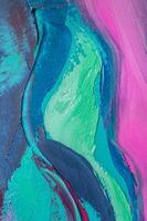 Closeup of abstract rough art painting texture, with oil brushstroke, pallet knife paint on canvas photo