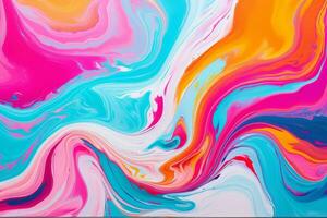 Set of Alcohol ink abstract painting. Style incorporates the swirls of marble or the ripples of agate. Used as a trendy background for wallpapers, posters, cards, invitations, websites. photo