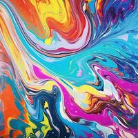 Set of Alcohol ink abstract painting. Style incorporates the swirls of marble or the ripples of agate. Used as a trendy background for wallpapers, posters, cards, invitations, websites. photo