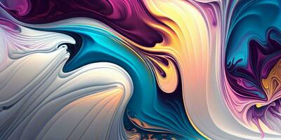 Alcohol ink abstract painting. Style incorporates the swirls of marble or the ripples of agate. Used as a trendy background for wallpapers, posters, cards, invitations, websites. photo