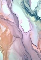 Alcohol ink abstract painting. Style incorporates the swirls of marble or the ripples of agate. Used as a trendy background for wallpapers, posters, cards, invitations, websites. photo