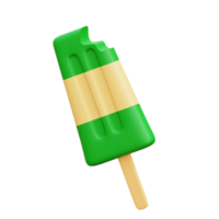 gelo creme 3d ícone ilustrações png