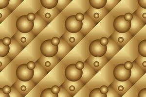abstract seamless pattern with gold color vector
