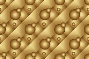 abstract seamless pattern with gold color vector