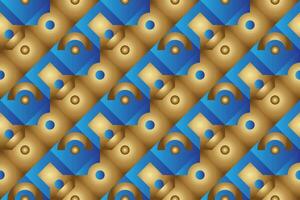 abstract seamless pattern with gold color vector