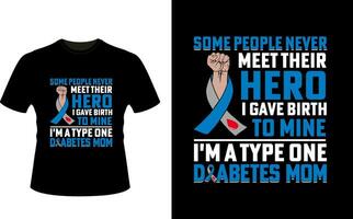 Diabetes awareness t shirt design, or diabetes awareness quotes, diabetes awareness typography. vector