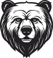 icono de cabeza de oso png