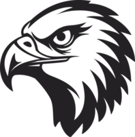 Weiß Adler Kopf Symbol png