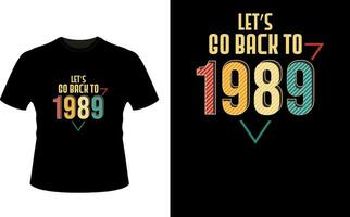 Vintage Retro T Shirt Design or vintage birthday t shirt design or Vintage retro t shirt design, vector, black background vector