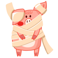 porc dans Momie png