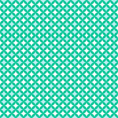 Green Flower Of Life Sacred Geometry Pattern Background