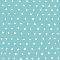 Hand Drawn Polka dot Pattern vector