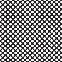 Black And White Classic Polka Dot Pattern vector