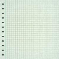 Graph Notebook Paper Sheet vector